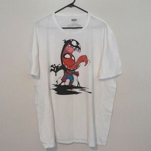 Mens MARVEL 2XL T-Shirt "Venom Spideman"